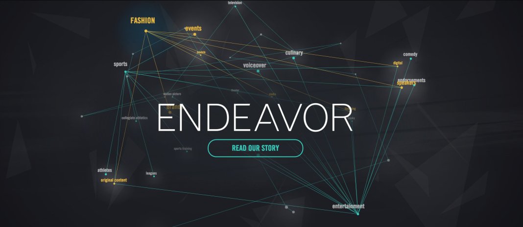 Endeavor Showcases the New Entertainment Powerhouse Model