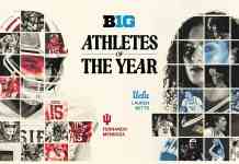 Indiana’s Mendoza, UCLA’s Betts Named Big Ten Athletes of the Year