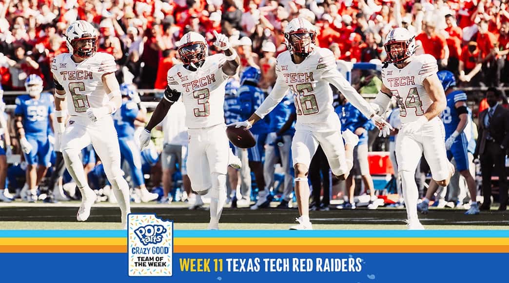 Texas Tech is Pop-Tarts Crazy Good Team of the Week