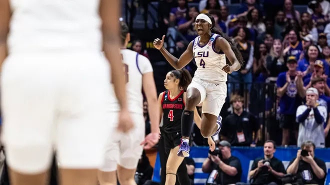 LSU Advances in March Madness to the Sweet 16