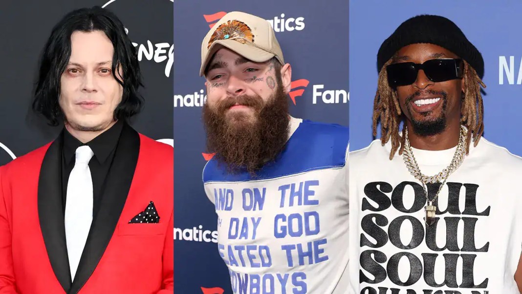Jack White, Post Malone and Lil Jon to Headline NFL Thanksgiving Halftime Shows