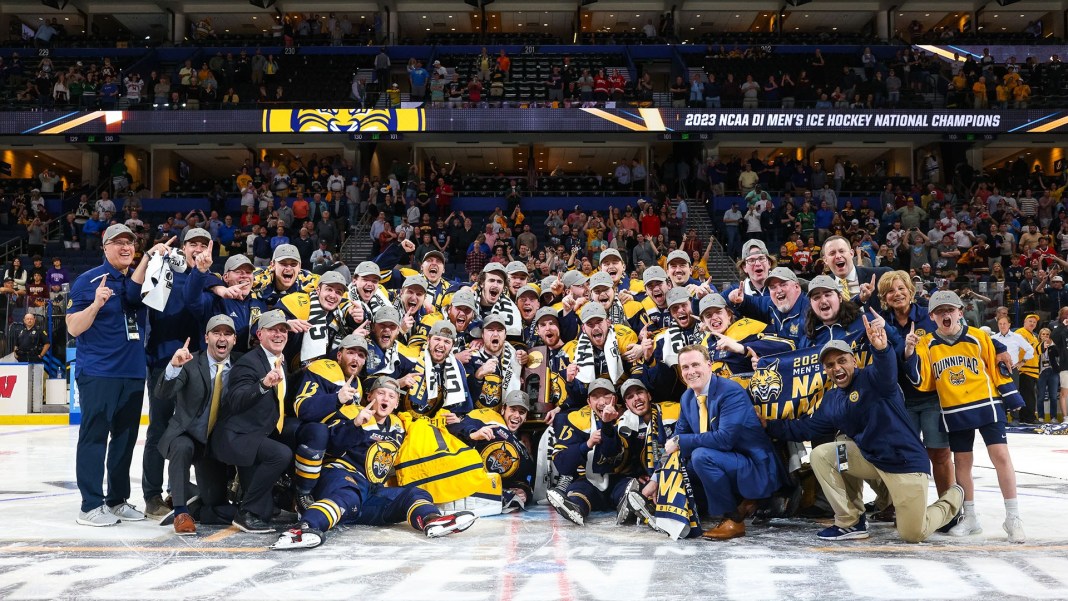 Quinnipiac Bobcats Wins the 2023 NCAA Men’s Ice Hockey National Championship