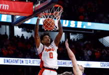 Syracuse Cruises Past Stonehill in Dominant Performance