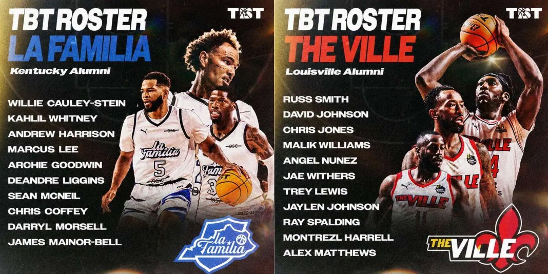 La Familia and The Ville Announce Official Rosters for TBT 2026 La Familia and The Ville Announce Official Rosters for TBT 2026