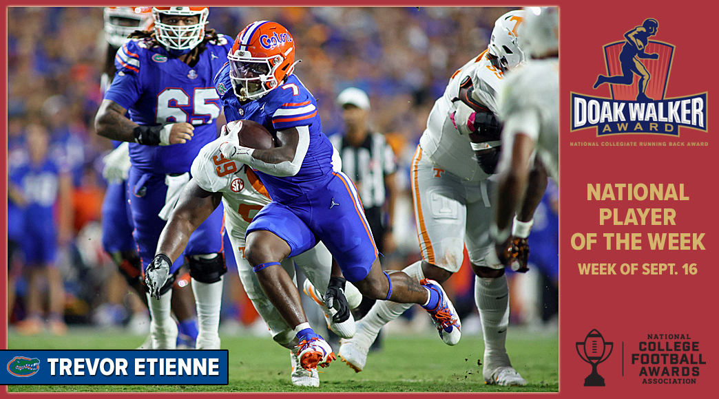 Doak Walker National Running Back of the Week: Trevor Etienne