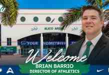 Brian Barrio introduced to packed house at FGCU’s The Boardwalk