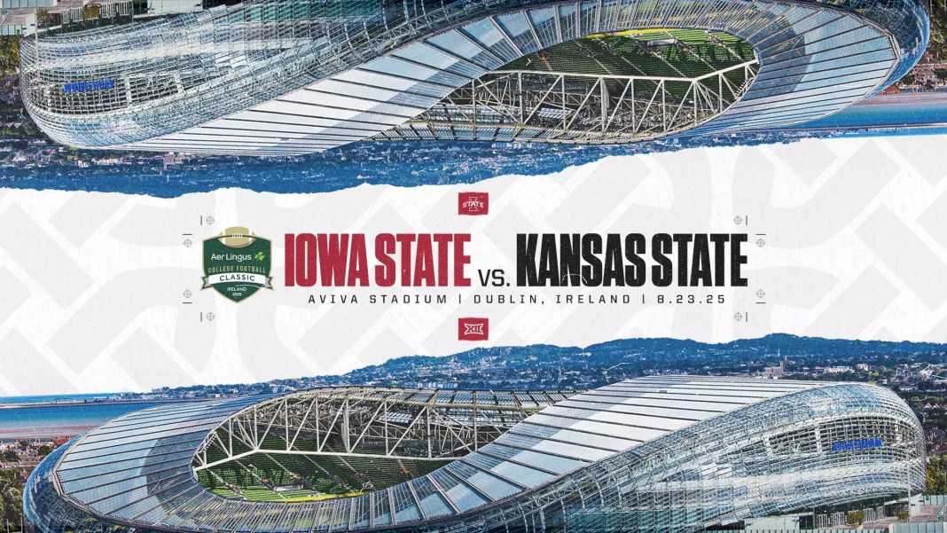 The Big 12 to Dublin: Top College Football Game for Week 0 The Big 12 to Dublin: Top College Football Game for Week 0