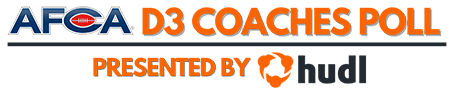2025 AFCA Division III Coaches Poll, presented by Hudl – Week 6