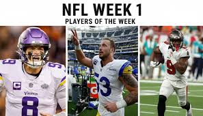 J.J. McCarthy, Nate Landman & Kameron Johnson Named Week 1 NFC Players of the Week