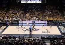 No. 17 Colorado Volleyball Defeats Rival Colorado State at Home