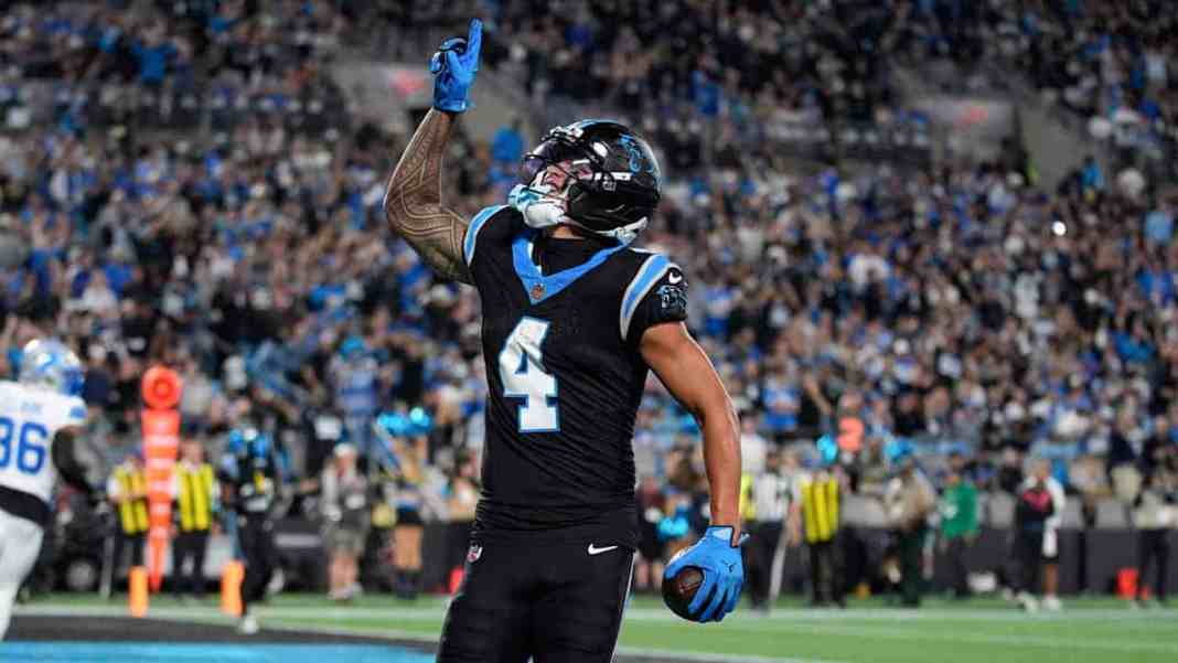 Tetairoa McMillan, Deonte Banks & Will Reichard Named Week 4 NFC Players of the Week Tetairoa McMillan, Deonte Banks & Will Reichard Named Week 4 NFC Players of the Week