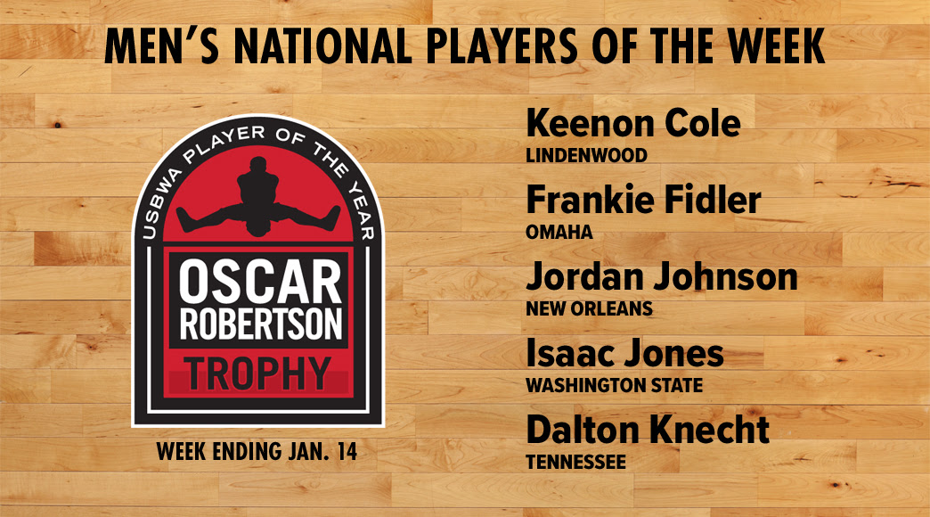 USBWA Releases Weekly National Men’s Honors